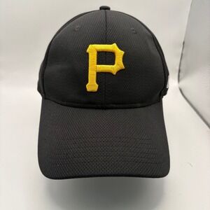 OC Sports Pittsburgh Pirates‎ Team MLB Baseball Hat Black Yellow OSFM Adjustable